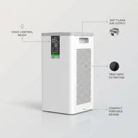 2024 Best Selling Voice Control Portable Electrical Air Purifier Cleaner Smart Air Purifier with HEPA Filter — infographic