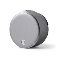 Wifi Smart Lock Silver (Retrofits over Existing Deadbolt) — Studio Shot