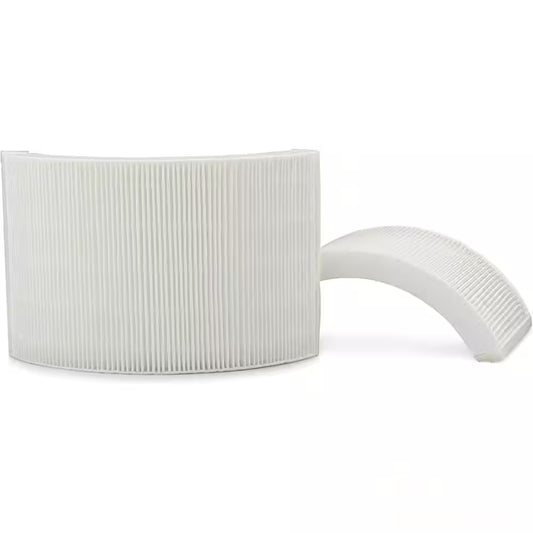 250 Sq Ft HEPA in White USB Portable Air Purifier with Night Light; Quiet; for Smokers/Pollen/Pets; Aromatherapy
