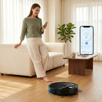 Robot Vacuum Cleaner, 3500Pa for Pet Hair & Multi-Surface, Alexa/Google/Remote — Lifestyle