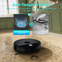 Robot Vacuum Cleaner, 3500Pa for Pet Hair & Multi-Surface, Alexa/Google/Remote