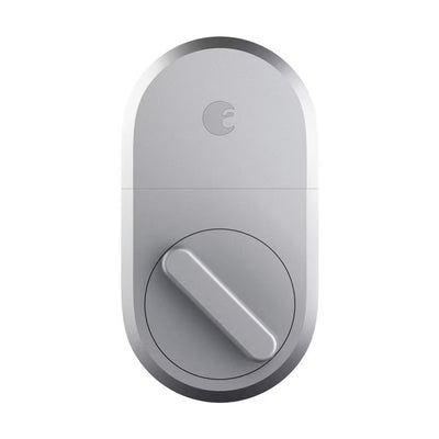 Bluetooth Smart Lock Silver (Retrofits over Existing Deadbolt)