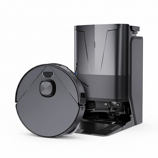 Ultra Robot Vacuum and Mop, 25,000Pa Suction, Triple Lift System, Self-Emptying, Self-Refilling, All-In-One Self-Cleaning Station, AI Obstacle Avoidance