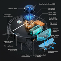 Robot Vacuum Cleaner, 3500Pa for Pet Hair & Multi-Surface, Alexa/Google/Remote — How It Works