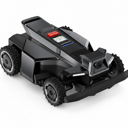 X450 Robot Lawn Mower Wire Free, for up to 1.5 Acres, 4WD for 84% Slopes, Zero-Turn for Damage-Free Mowing, Orv-Tuned Lawnmower, Mowmentum with 2 × 180W Motors, 0.75–4 in Cutting Height