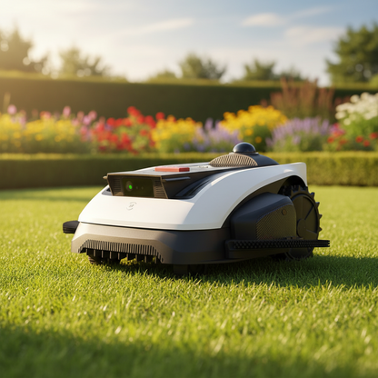 O1000 Lidar PRO Robot Lawn Mower, Wire-Free Mapping with Lidar Navigation, AI Obstacle Avoidance, Smart Edge Mowing, App Control, for Lawns up to 1/4 Acre